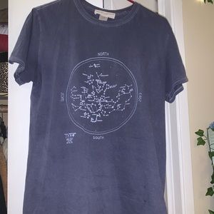 urban outfitters constellation t shirt